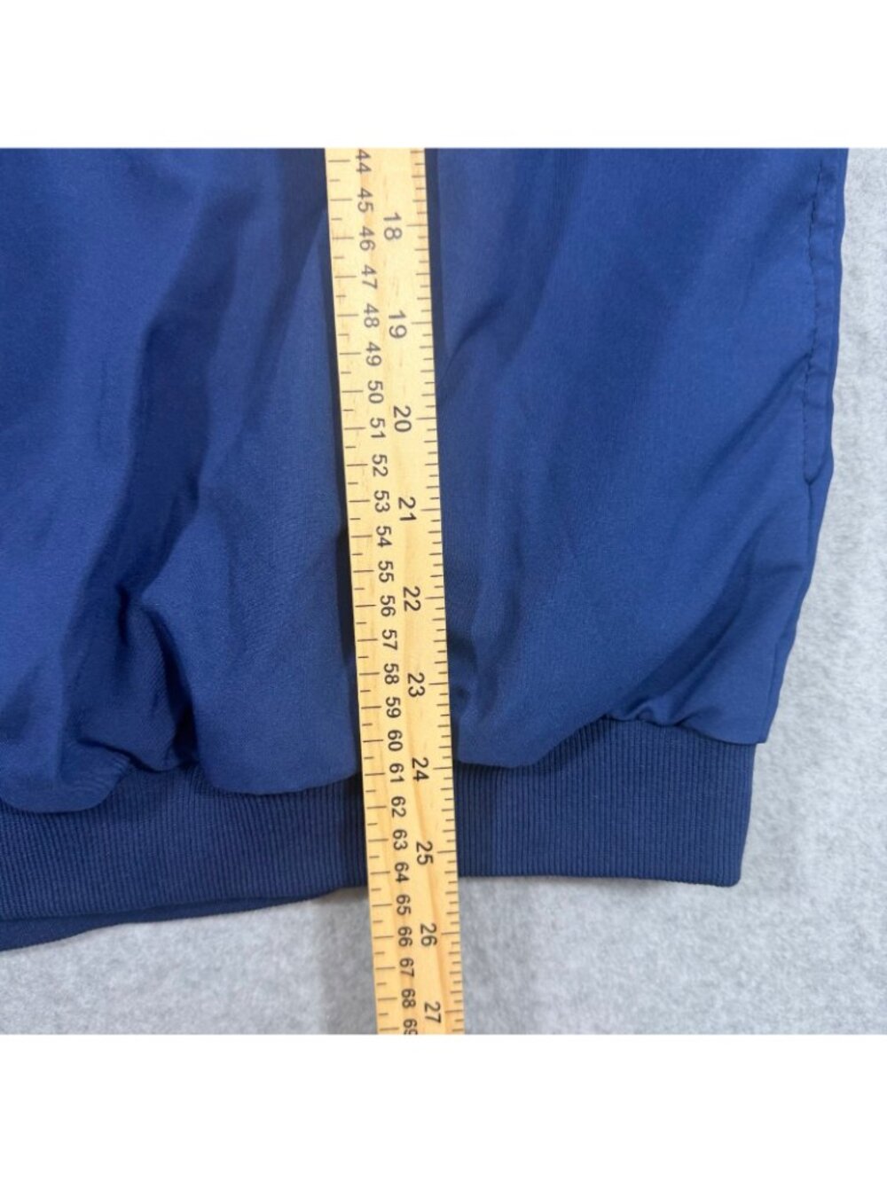 Forrester’s English Turn V-Neck Pullover Windbreaker Jacket Blue Mens M - Picture 9 of 9